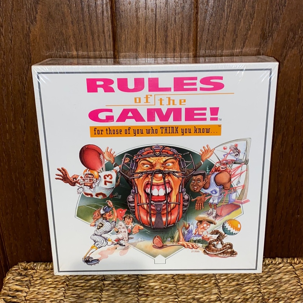 Vintage Board Game, Rules of the Game by Game Technologies Inc., 1995# NWT